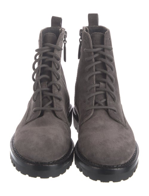 Vince Suede Combat Boots