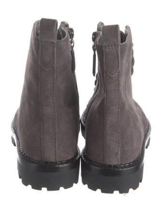 Vince Suede Combat Boots