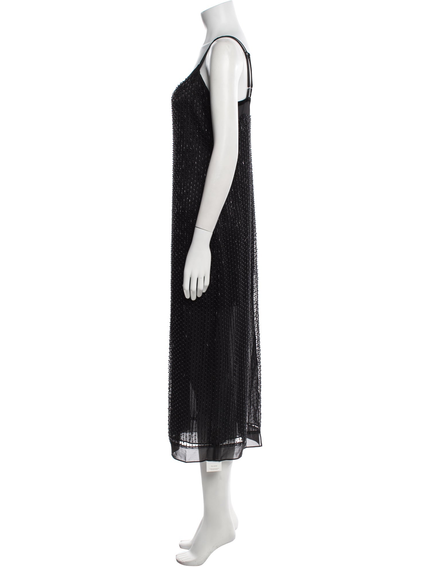Vince V-Neck Knee-Length Dress