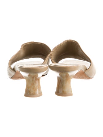 Vince Leather Slides