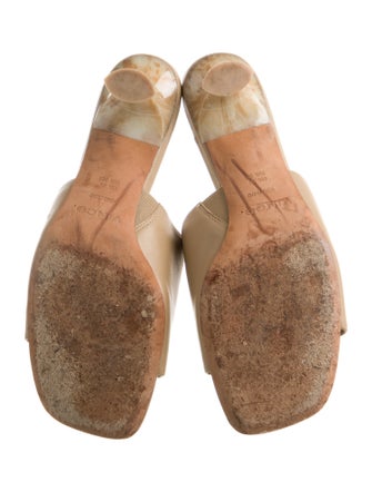 Vince Leather Slides