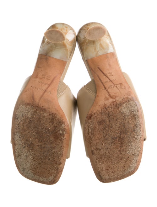 Vince Leather Slides