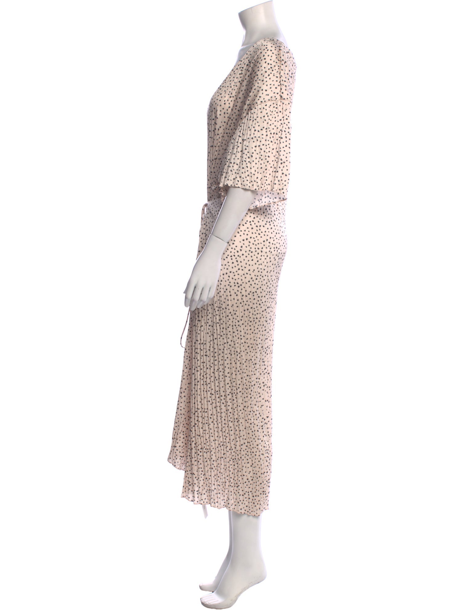 Vince Printed Long Dress