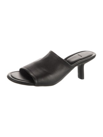 Vince Leather Slides