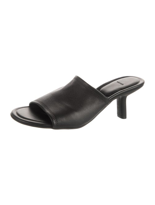 Vince Leather Slides
