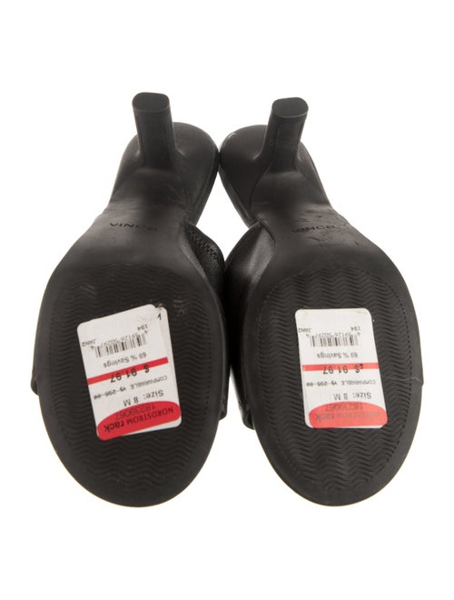 Vince Leather Slides