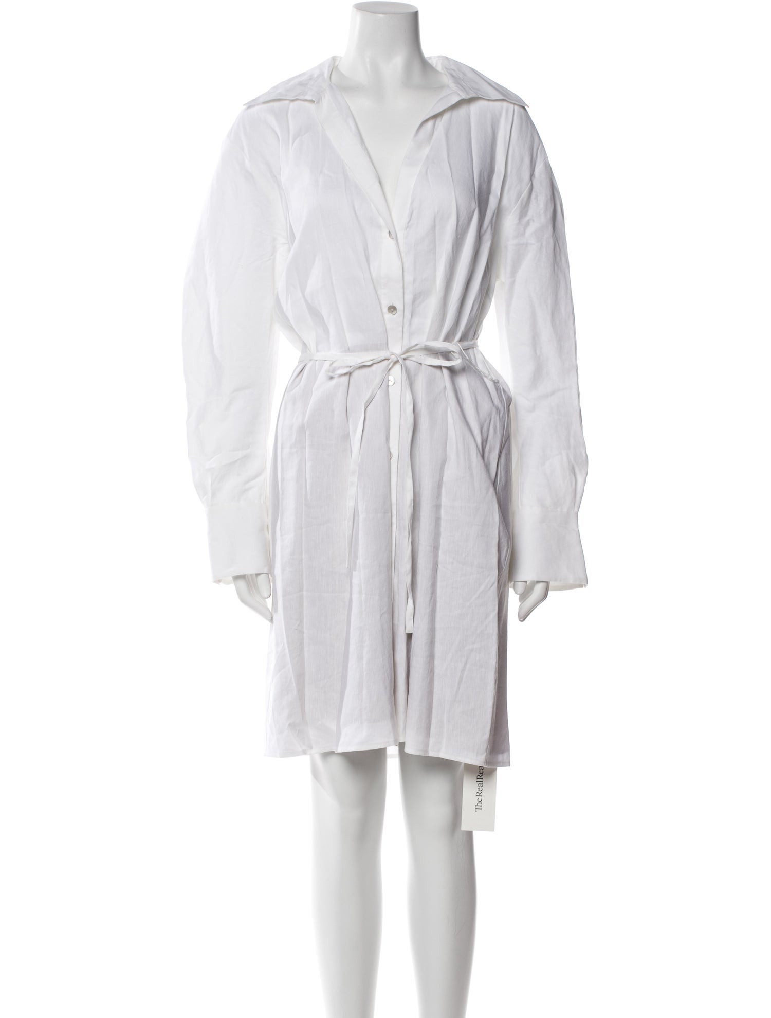 Vince Linen Knee-Length Dress
