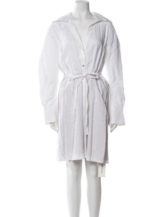 Vince Linen Knee-Length Dress