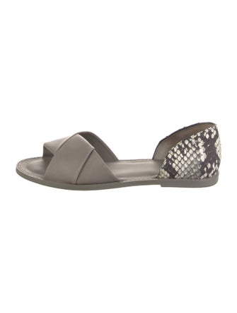 Vince Leather Slides