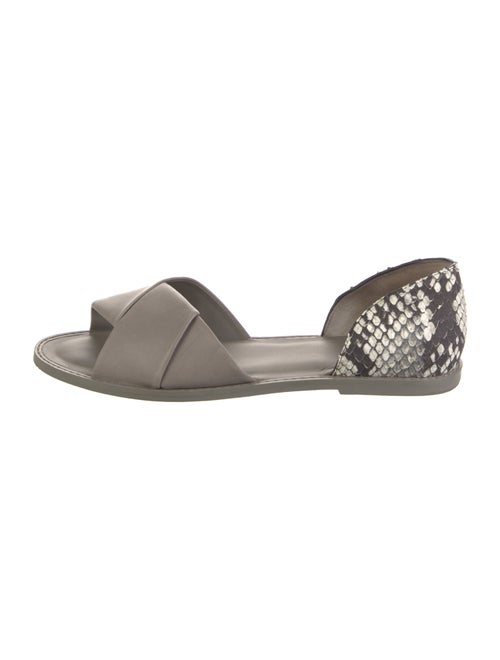 Vince Leather Slides