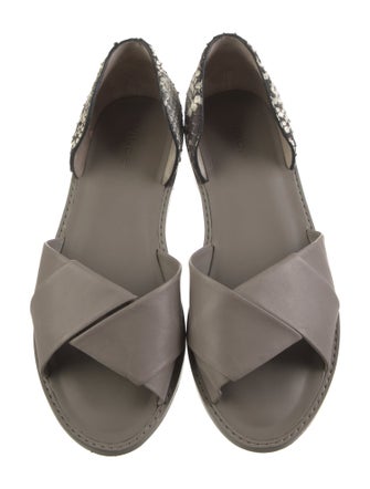 Vince Leather Slides