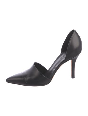 Vince Leather D'Orsay Pumps