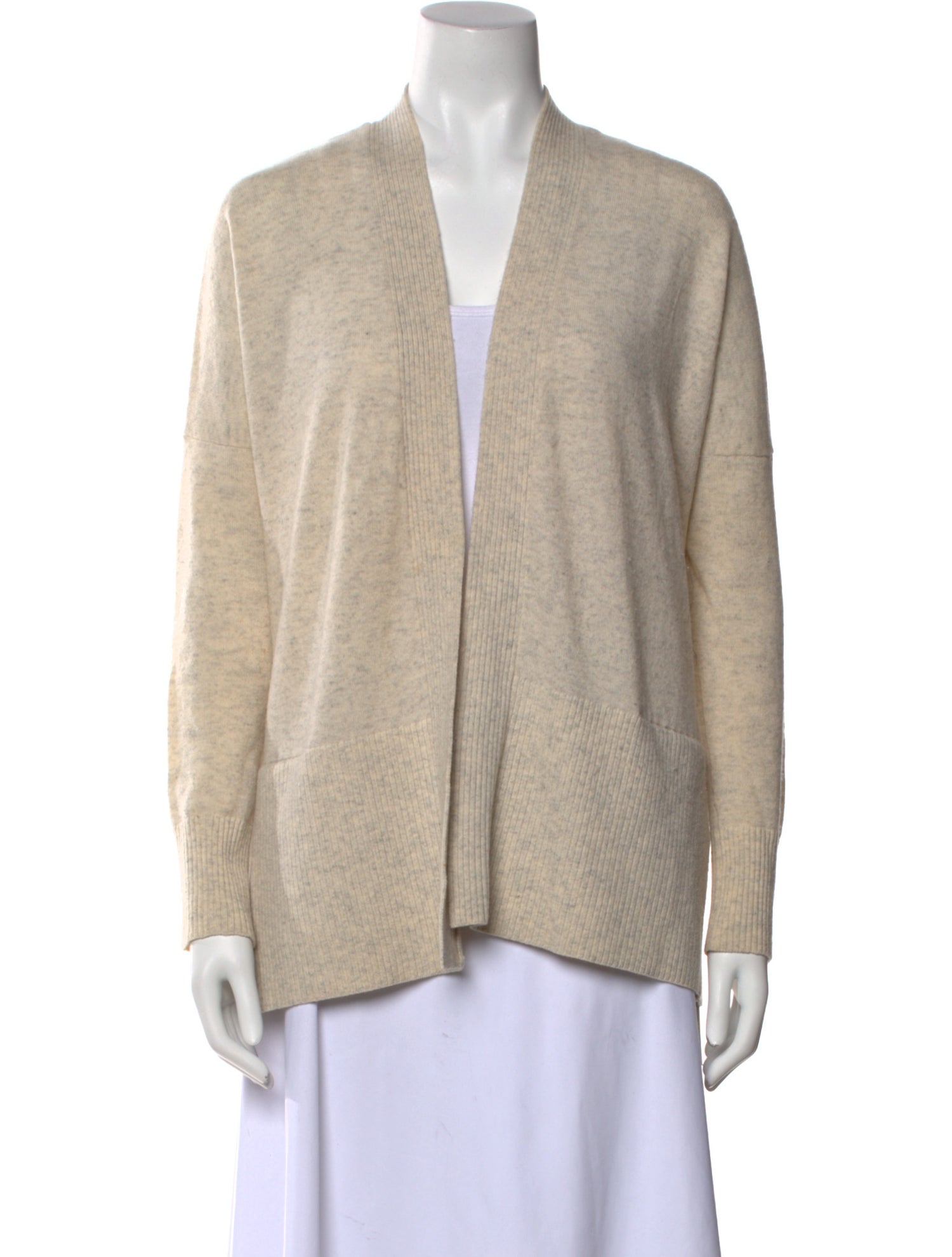 Vince Cashmere Plunge Neckline Sweater