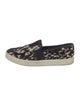 Vince Ponyhair Animal Print Sneakers