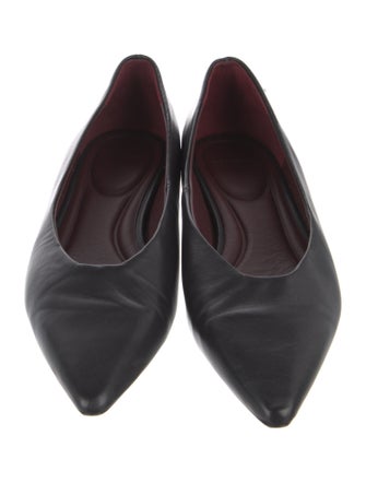 Vince Leather Ballet Flats