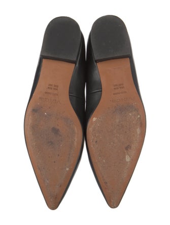 Vince Leather Ballet Flats