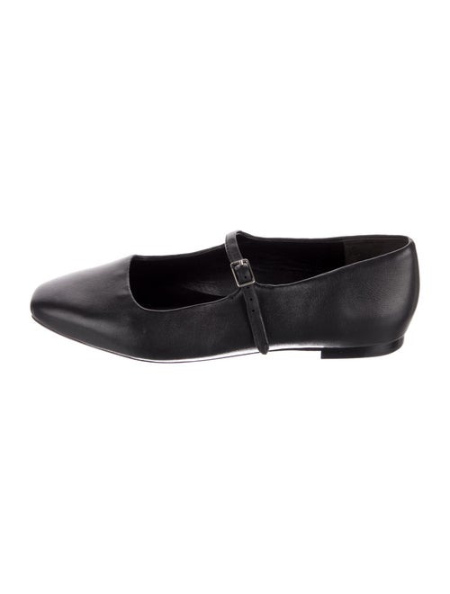 Vince Leather Mary Jane Flats