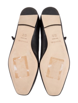 Vince Leather Mary Jane Flats