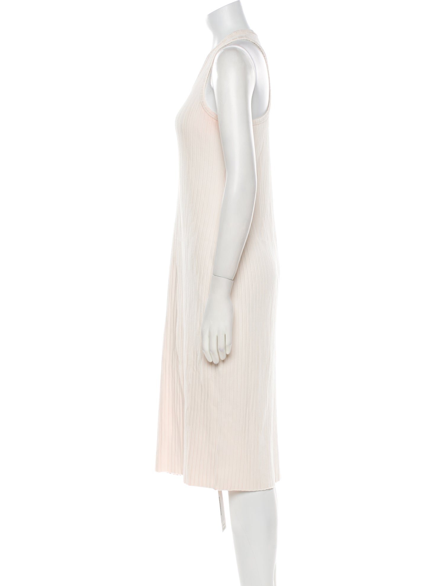 Vince Scoop Neck Midi Length Dress