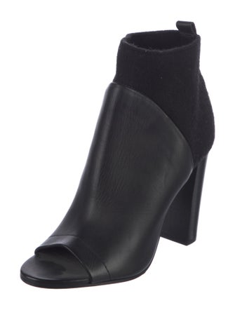 Vince Leather Sock Boots