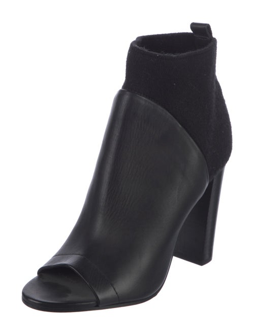 Vince Leather Sock Boots