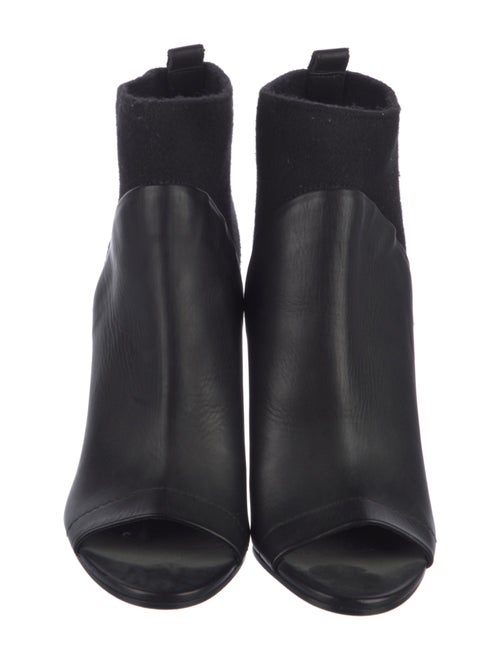 Vince Leather Sock Boots