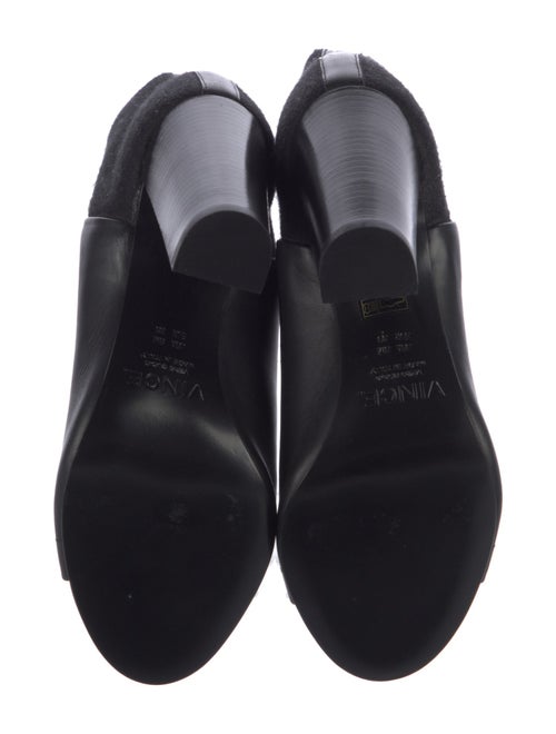 Vince Leather Sock Boots