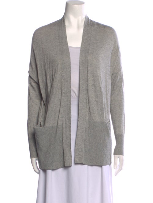 Vince Silk Open Front Sweater