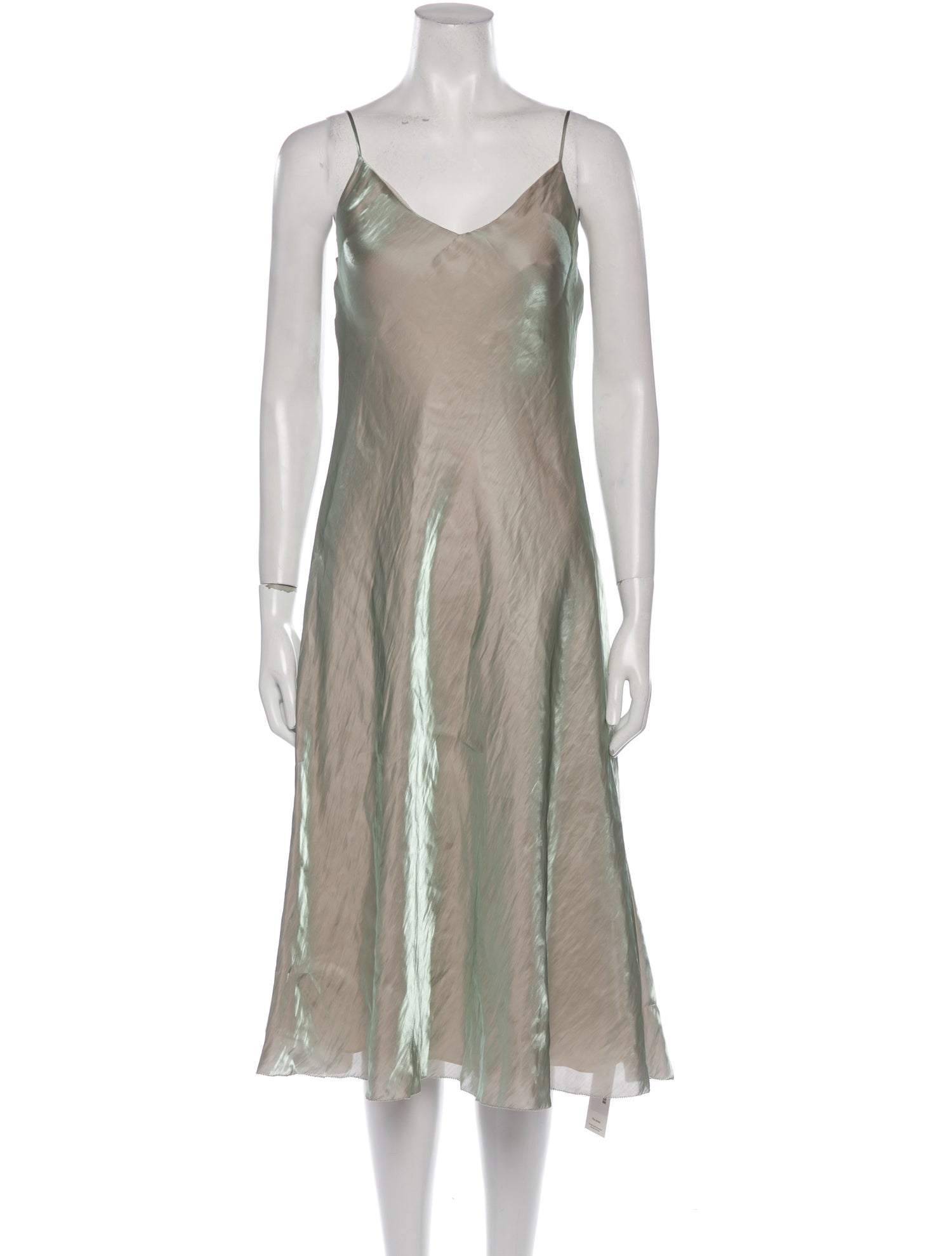 Vince V-Neck Midi Length Dress w/ Tags