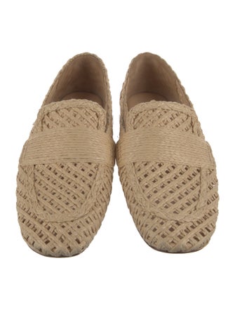 Vince Raffia Loafers