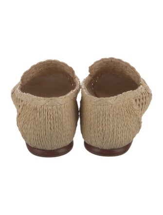 Vince Raffia Loafers