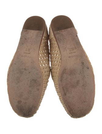 Vince Raffia Loafers