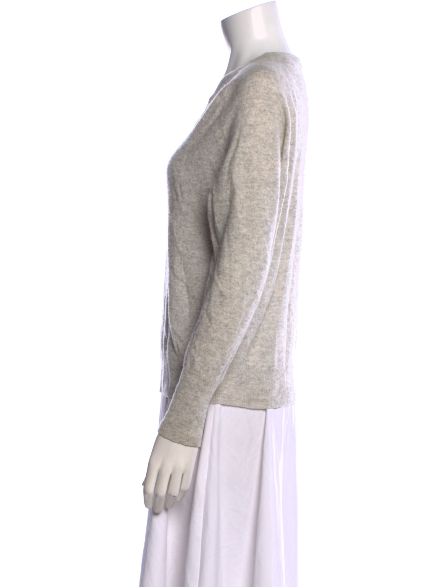 Vince Linen V-Neck Sweater
