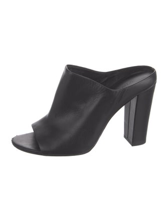 Vince Leather Slides