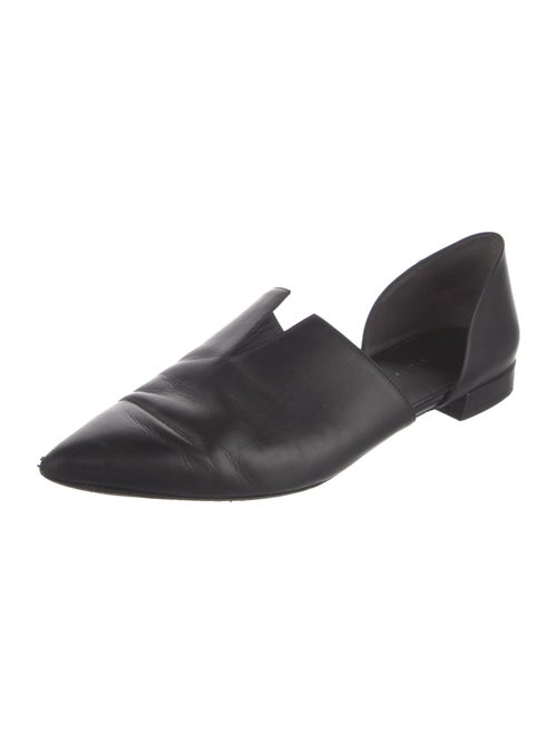 Vince Leather D'Orsay Flats
