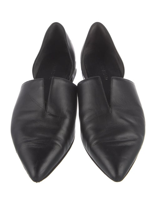 Vince Leather D'Orsay Flats
