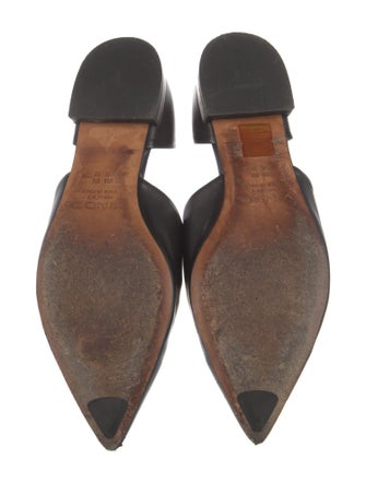 Vince Leather D'Orsay Flats