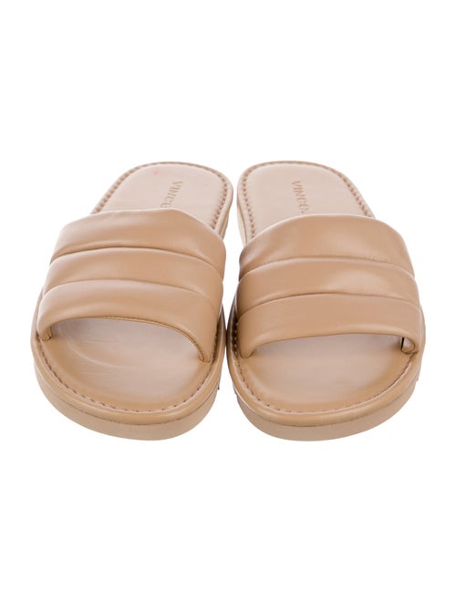 Vince Leather Slides