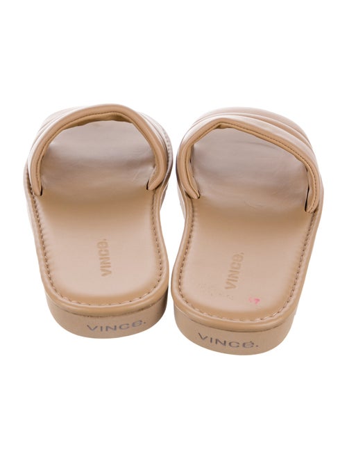 Vince Leather Slides