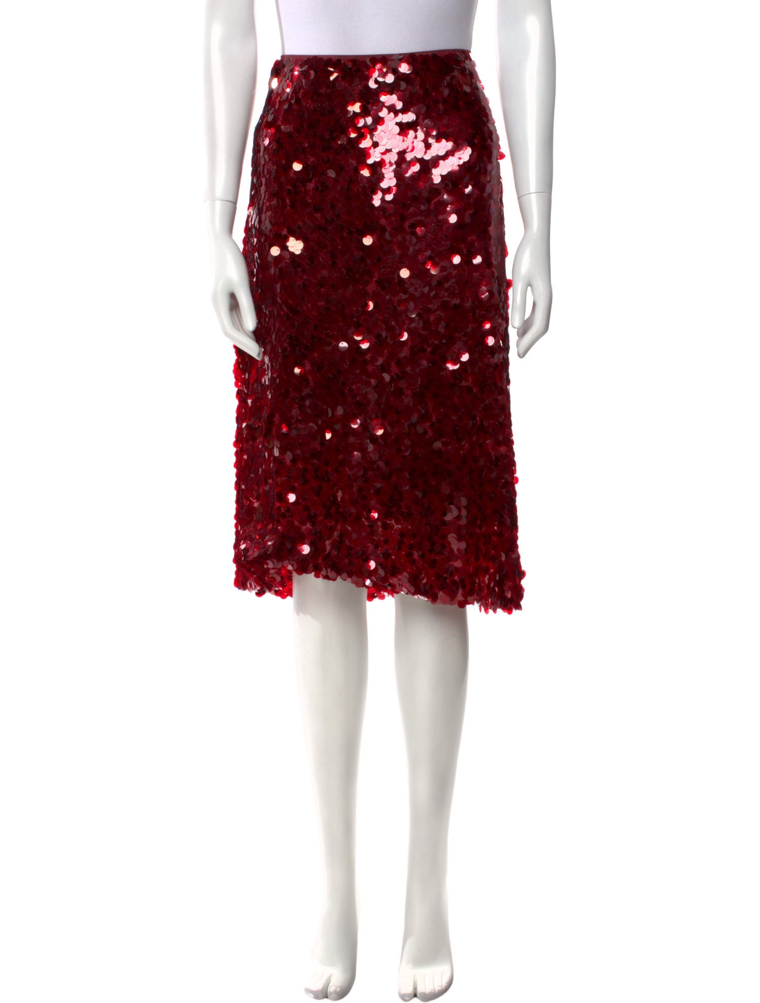 Vince Sequin Embellishments Knee-Length Skirt w/ Tags