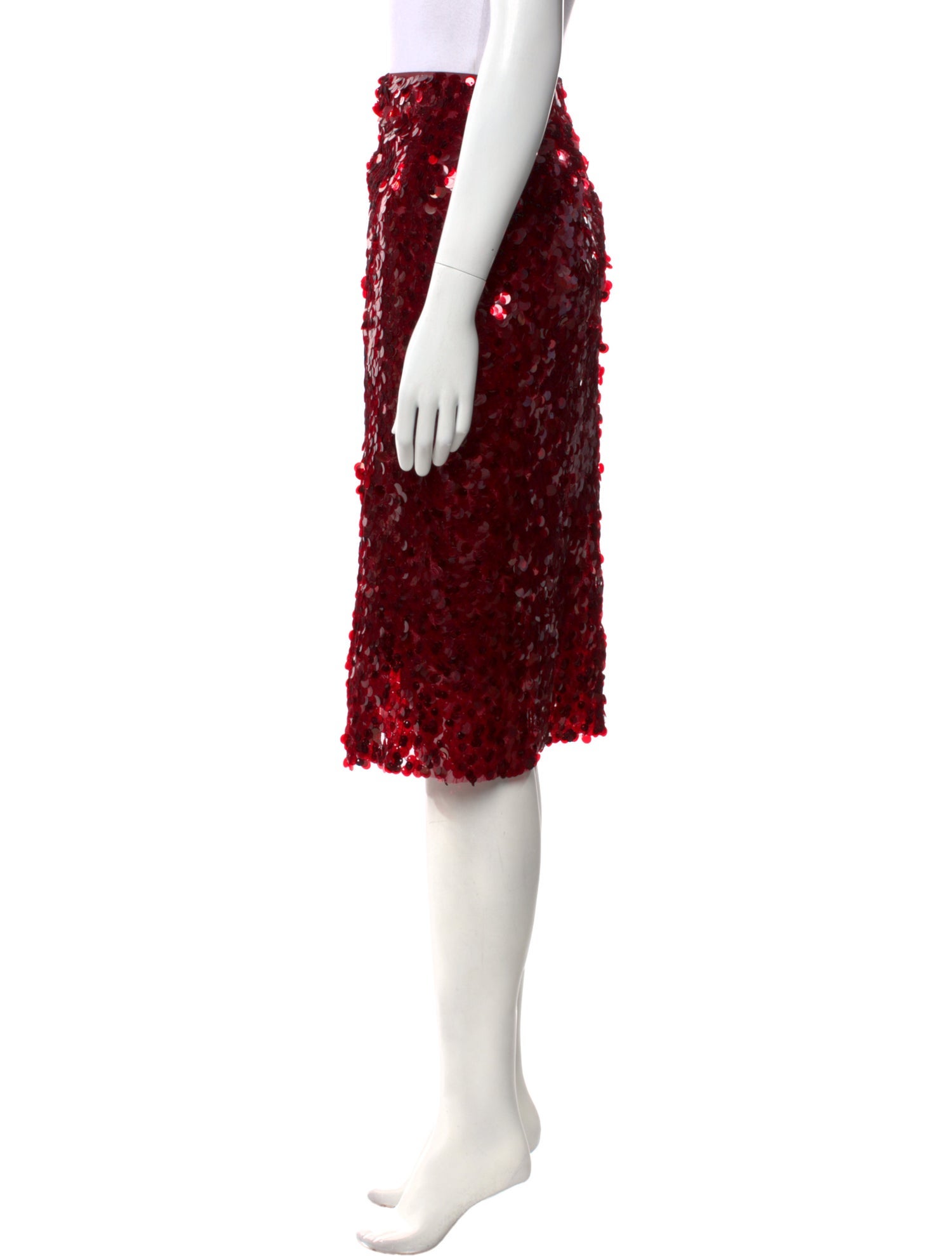 Vince Sequin Embellishments Knee-Length Skirt w/ Tags
