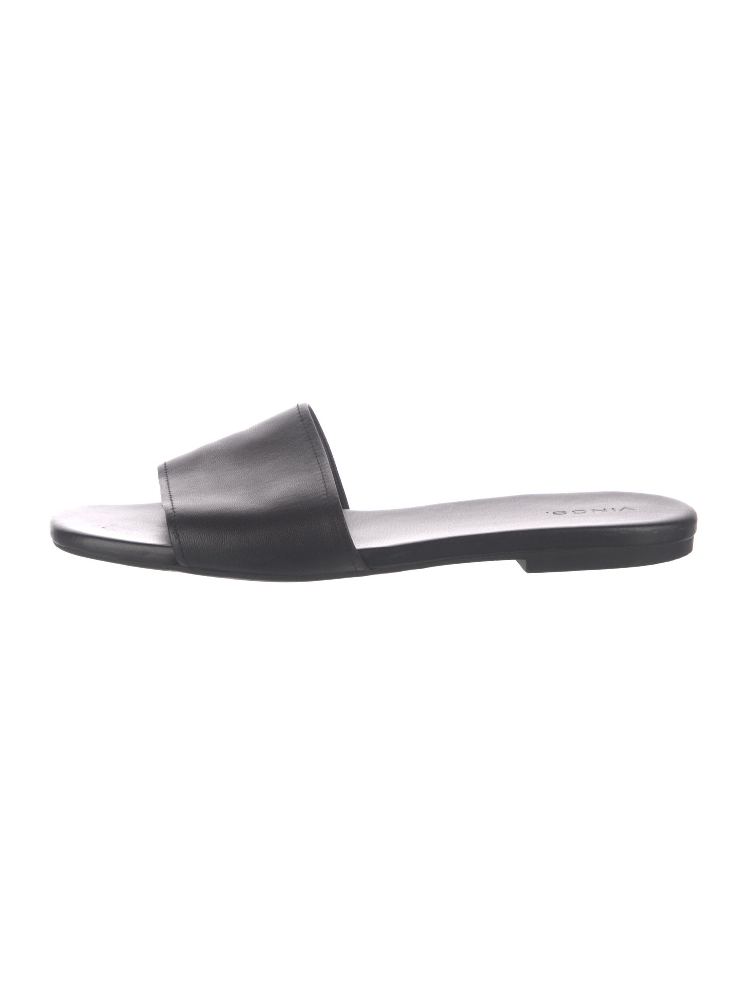 Vince Leather Slides