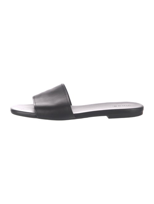 Vince Leather Slides