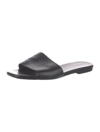 Vince Leather Slides