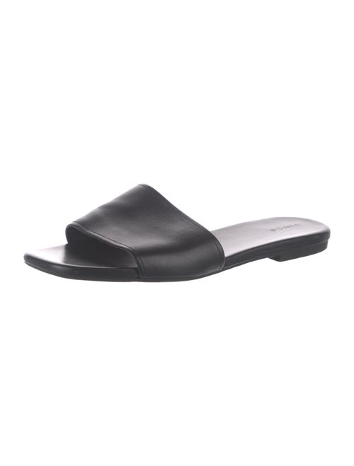 Vince Leather Slides