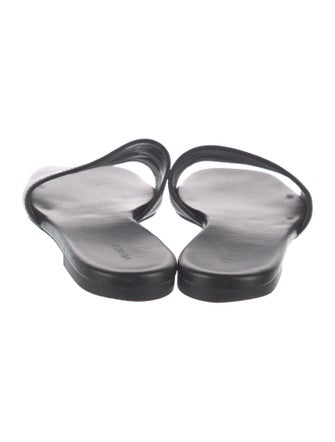 Vince Leather Slides