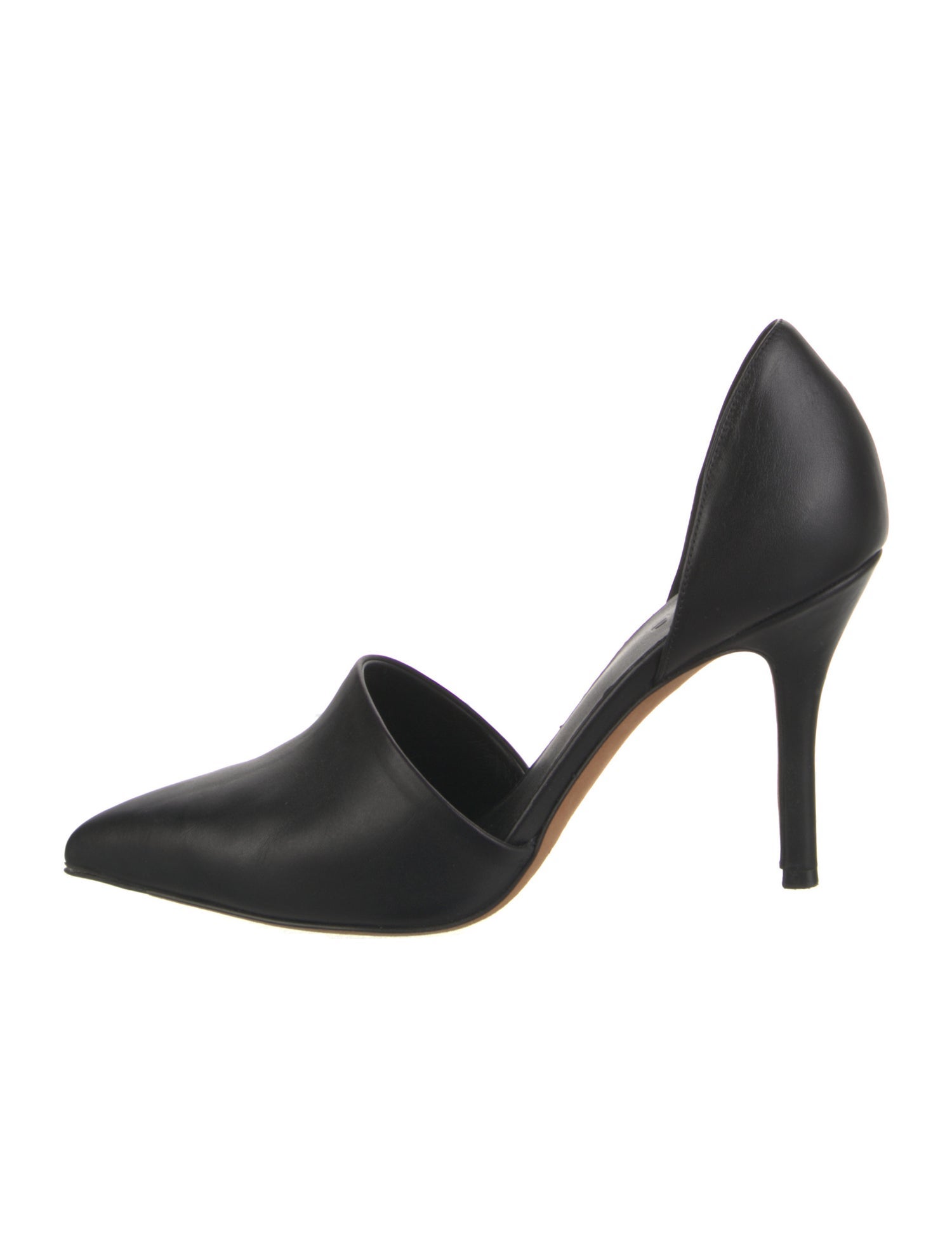 Vince Leather D'Orsay Pumps