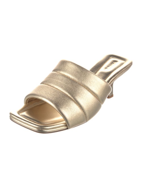 Vince Leather Slides