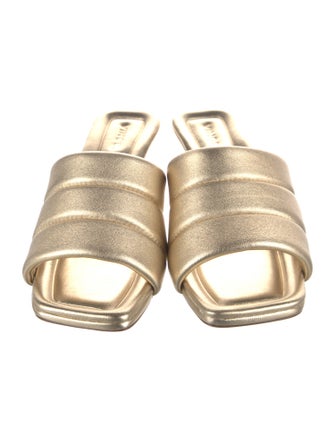 Vince Leather Slides