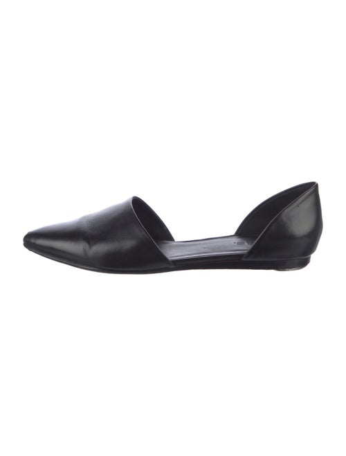Vince Leather D'Orsay Flats